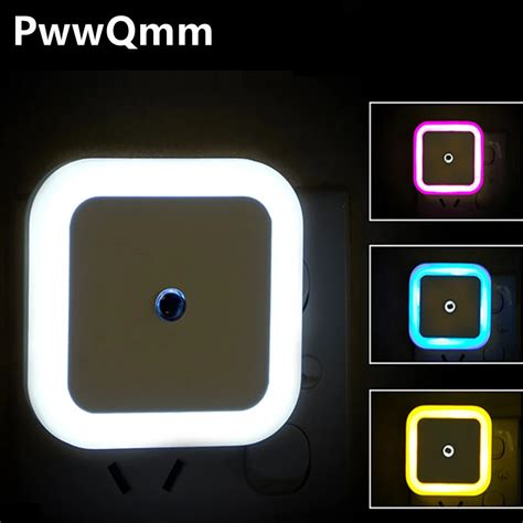 Pwwqmm Sensor Inteligente De Luz Nocturna Para El Hogar L Mpara Led De