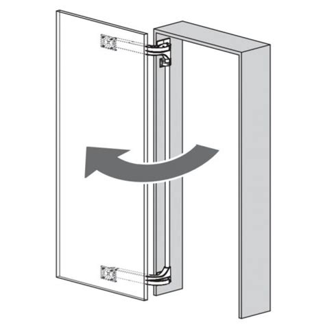 Heavy Duty Lateral Swing Hinge Door System