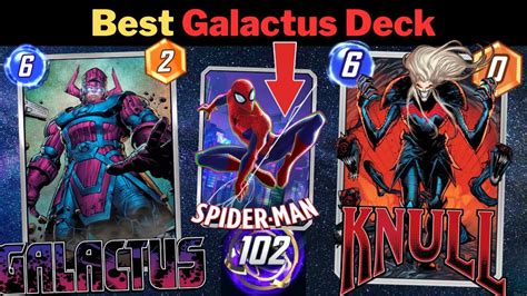 Best Galactus Deck Stronger Than Ever After Spiderman Nerf Marvel