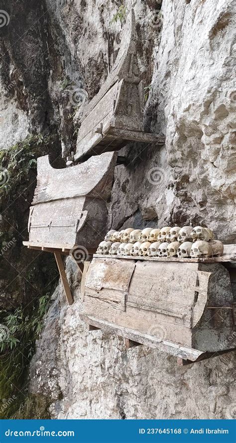 Toraja Stone Graves As The Exotica Of Tana Toraja South Sulawesi Are