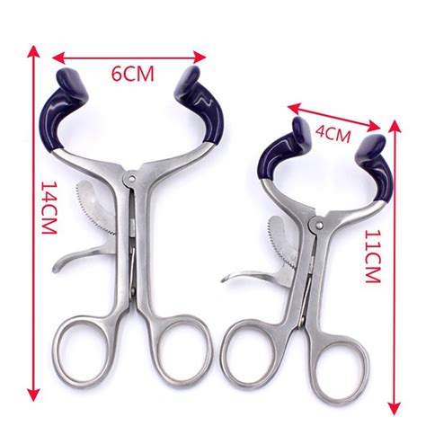 Dental Cheek Lip Retractor Stainless Steel Mouth Opener Cheek Expander