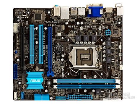 Used Asus P B M Le Ddr Lga For I I I B Desktop Motherboard