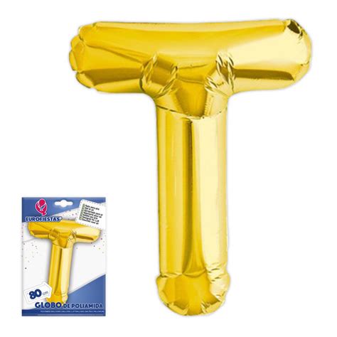 Ballon Aluminium Lettre T Hauteur Cm