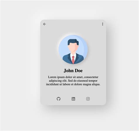 Design Responsive User Profile Card Template Using Html Css And Js