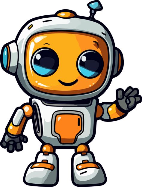 Ai Generated Cute Robot Clipart Design Illustration 36520381 Png