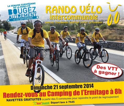 Venez participer gratuitement à la Rando vélo intercommunale