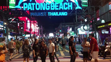 Evening Walk Patong Phuket Thailand YouTube