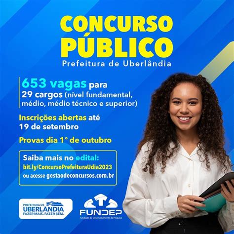 InscriÇÕes Para O Concurso PÚblico Da Prefeitura Com Mais De 650 Vagas