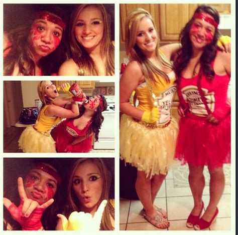 Halloween Costume Best Friend Costume Ketchup And Mustard Creative