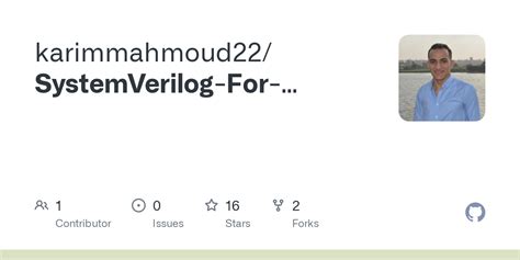 Github Karimmahmoud22systemverilog For Verification