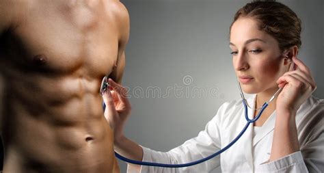 Woman Doctor Stock Photo Image Of Care Naked Attractive 6826080