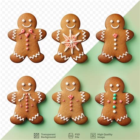 Premium PSD Gingerbread Cookies In The Traditional Way