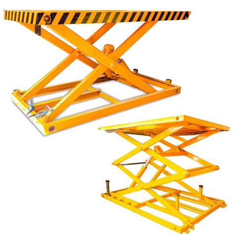 Working Height 20 Feet SE 136 Pit Mounted Hydraulic Scissor Lift