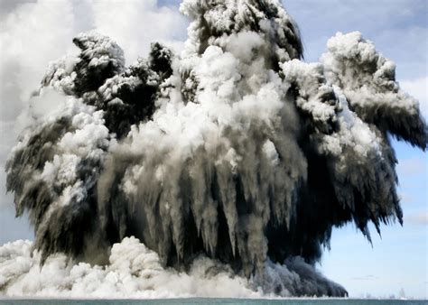 Undersea Eruptions Near Tonga Photos The Big Picture