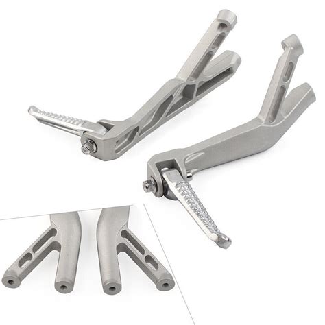 Silver Passenger Foot Peg Footrest Bracket For Yamaha Yzf R R S R M