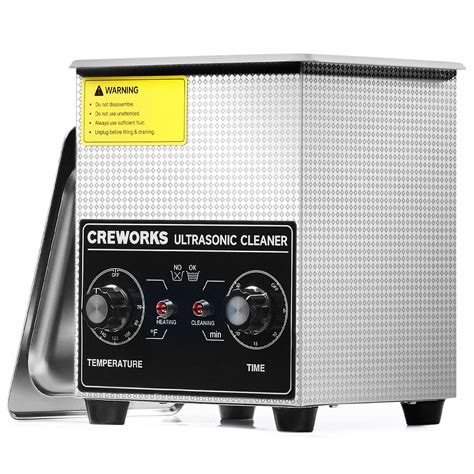 Creworks Ultrasonic Cleaner W Heater And Timer 2l Professional Ultrasonic Cleaning Machine