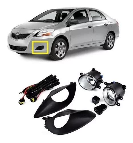 Kit Neblineros Toyota Yaris Sedan Zf Cuotas Sin Inter S