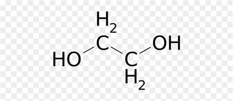 Ethylene Glycol Structural Formula