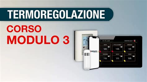 Corso Gratuito Termoregolazione Modulo Youtube