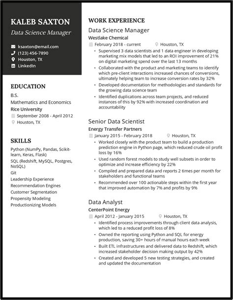 Data Analyst Resume Sample Entry Level Sample Resume Resume Designs