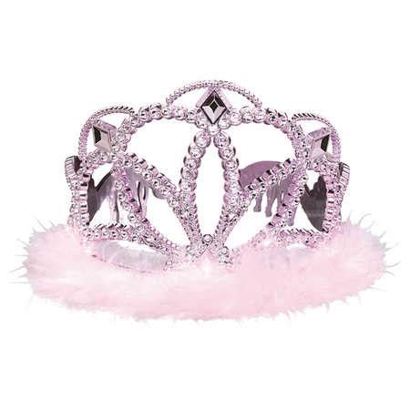 Plastic Tiara - Iridescent Pink | BIG W