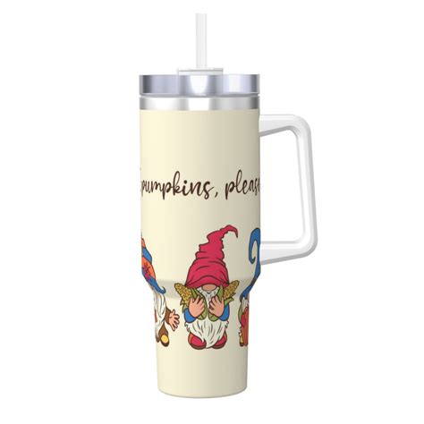 Rocae Autumn Gnomes1 For 40OZ Ice Bully With Handle Keeps Drinks Hot Or