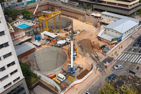 A Tr S Anos De Inaugura O Obras Da Linha Laranja Mostram Grande