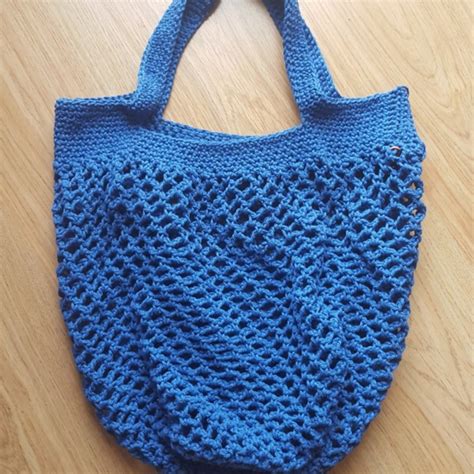 Large Crochet Market Bag Pattern Crochet Tote Bag Crochet Grocery Bag Pattern Reusable