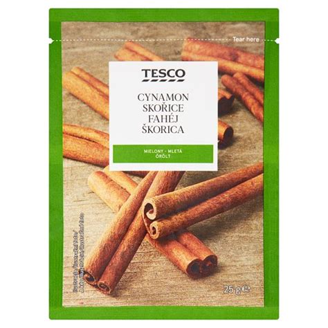 Tesco Ground Cinnamon 25 G Tesco Online Tesco From Home Tesco Doboz