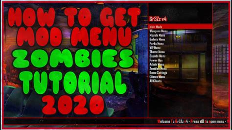 2020 How To Get Mod Menu Black Ops 2 Zombies No Crashing No Usb Working Xboxone Xbox360