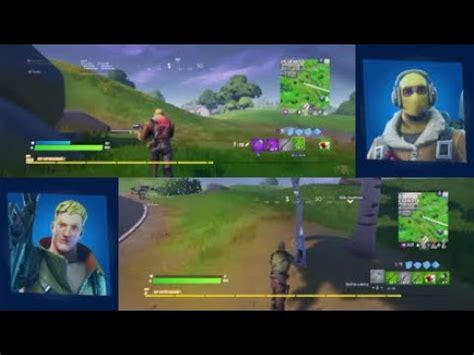 JOUER EN ÉCRAN SCINDÉ SUR FORTNITE double écran YouTube