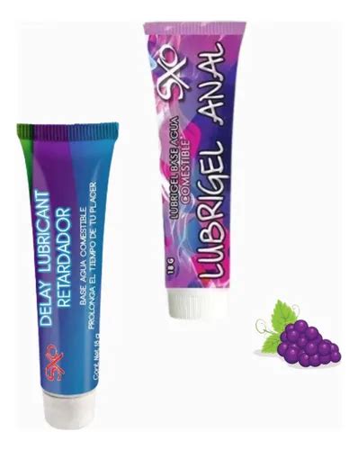 Lubricante Anestesico Anal Uva Sxo Retardante Delay Sxo Meses Sin Inter S