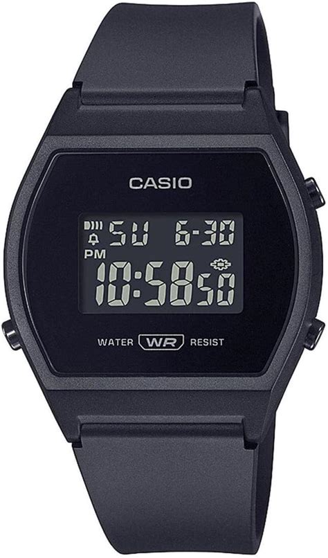 Casio Unisex Adults Digital Quartz Watch With Plastic Strap Lw Bef