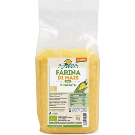 Sapore Di Sole Farina Di Mais Bio Bramata Kg Piccantino Shop