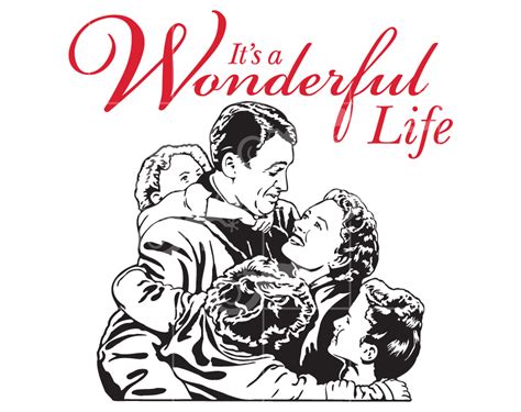 Its A Wonderful Life Svg Christmas Movie Design