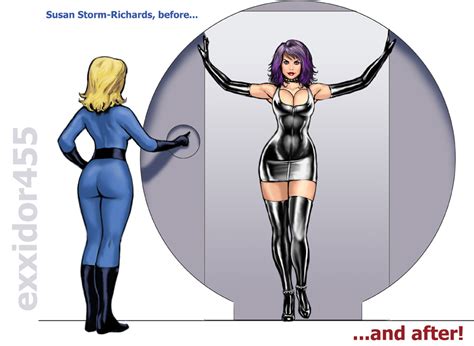 Susan Storm S Secret Life Latex Clad Stripper By Exxidor Hentai Foundry