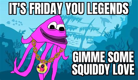 MrGallier ʂզųıɖɖყ on Twitter Gimme some squiddy love it