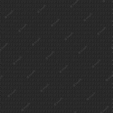 Premium Vector Binary System Code Vector Dark Black Background