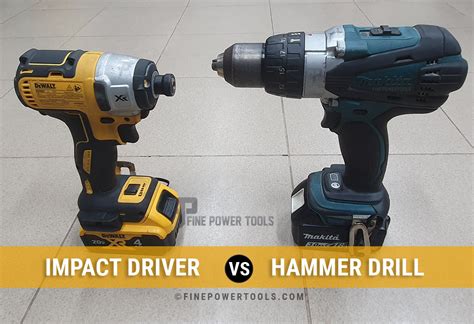 Hammer Drill vs Impact Drill Driver. Which Tool is Best for You.