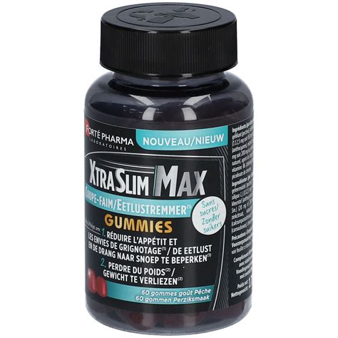 Forte Pharma Xtra Slim Max Coupe Faim Gummies Pc S Redcare Pharmacie