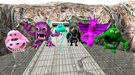 GARTEN OF BANBAN ALPHABET LORE 3D SANIC CLONES HIGHWAY SPARTAN KICKING