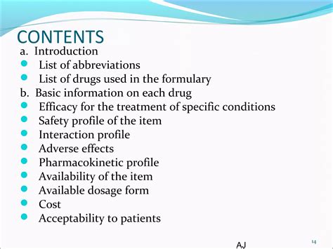 Hospital Formulary Ppt