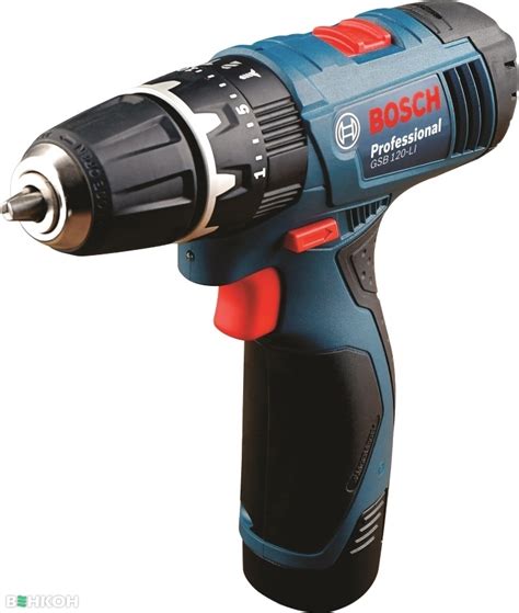 ᐉ Дрель-шуруповерт Bosch GSB 120-LI купить по цене 4 218 грн. в Киеве и ...
