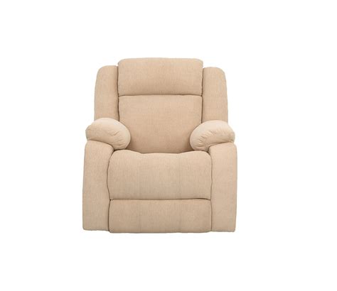 Buy Avalon Fabric Seater Motorized Recliner Chair Beige Online In