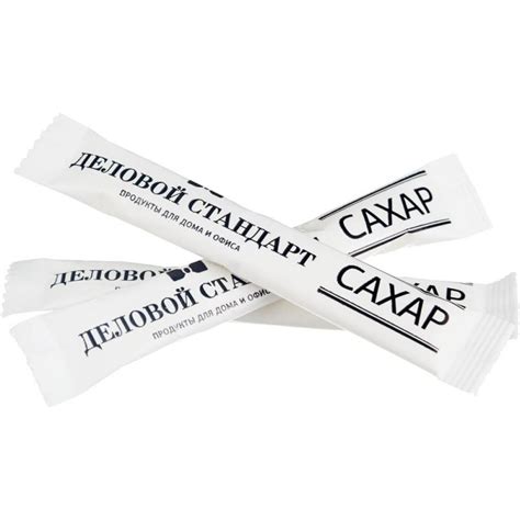 Сахар в стиках Деловой стандарт 5 гр (200 шт/уп. ) арт. 66456 - купить ...