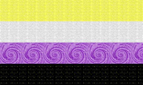 Nonbinary Sparkle Pride Flag Nonbinary Trans Transexual