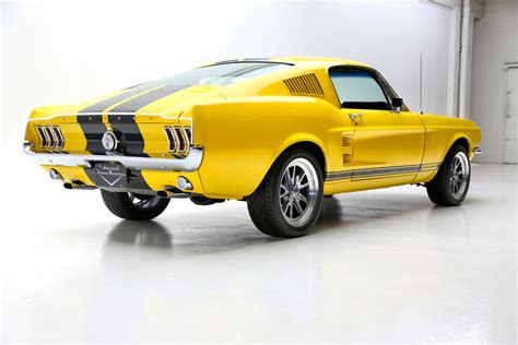 1967 Mustang Fastback Yellow