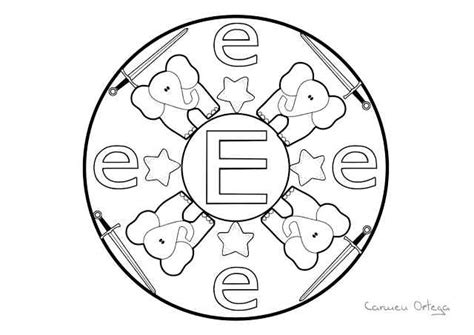 Abecedario Mandalas Para Colorear Imagenes Educativas