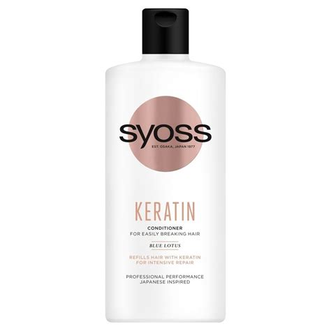 Syoss Keratin Odżywka do włosów słabych i łamliwych 440 ml Zakupy