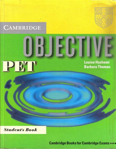 Objective Pet Intermediate Workbook With Answers Copyright 8